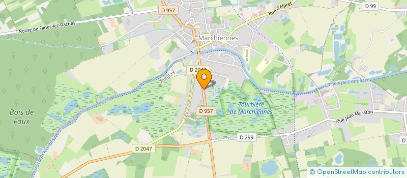 localisation de l'entreprise JAMBIN  MARCHIENNES