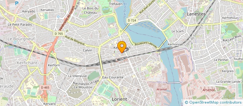 localisation de l'entreprise JAMBO PRODUCTIONS  LORIENT