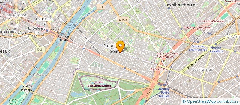 localisation de l'entreprise JAMBOL  NEUILLY-SUR-SEINE