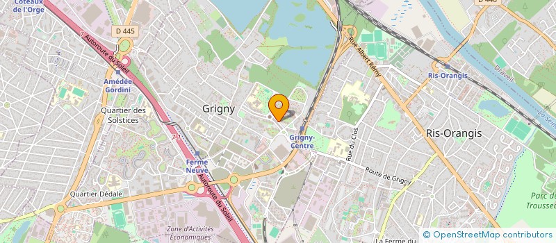 localisation de l'entreprise JAMBORIA SERVICES à GRIGNY