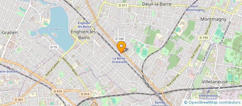 localisation de l'entreprise JAMBROSADE  DEUIL-LA-BARRE