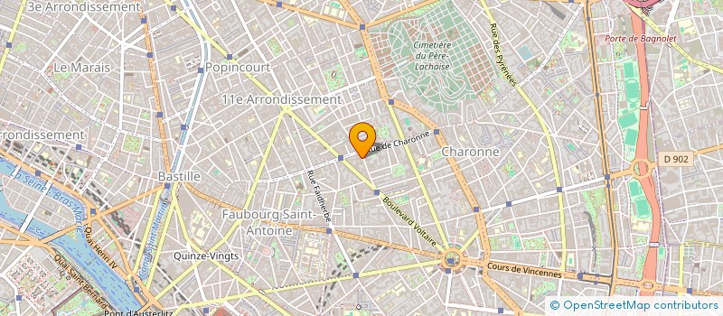 localisation de l'entreprise JAMBUS LE MONDE DES AMIS  PARIS