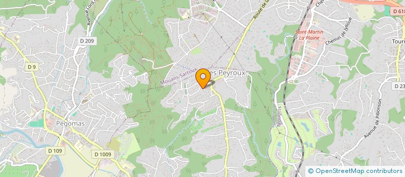 localisation de l'entreprise JAMC à LA ROQUETTE-SUR-SIAGNE