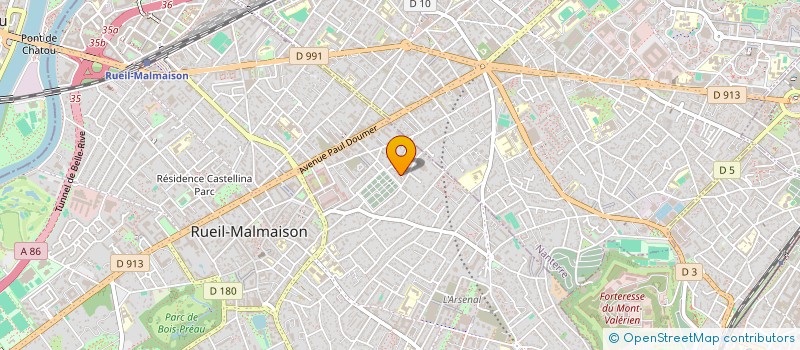 localisation de l'entreprise JAMCO à RUEIL-MALMAISON