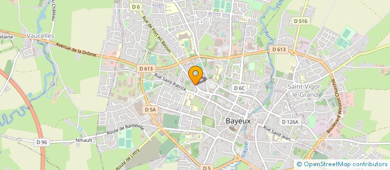 localisation de l'entreprise JAMCO  BAYEUX