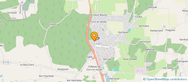 localisation de l'entreprise JAME  COLPO