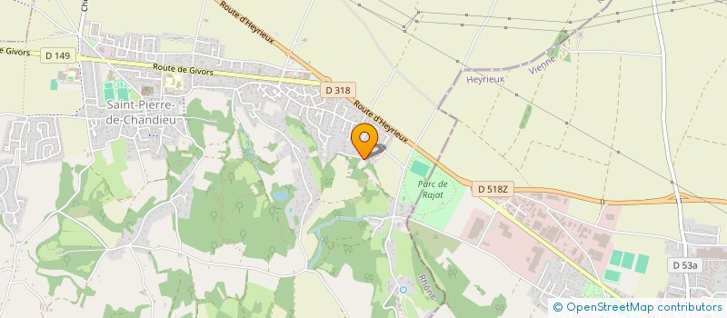 localisation de l'entreprise JAME  SAINT-PIERRE-DE-CHANDIEU