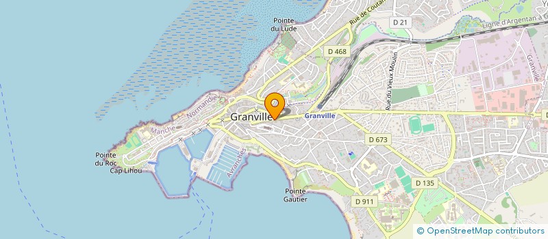 localisation de l'entreprise JAME IMMOBILIER  GRANVILLE