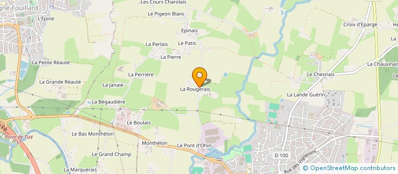 localisation de l'entreprise JAMELOT  ACIGNE