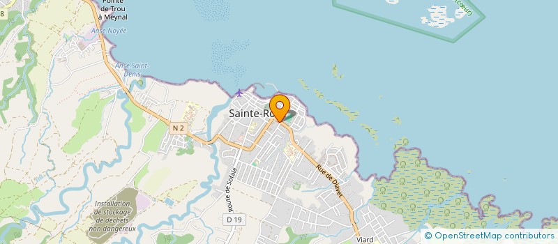 localisation de l'entreprise JAMENI  SAINTE-ROSE