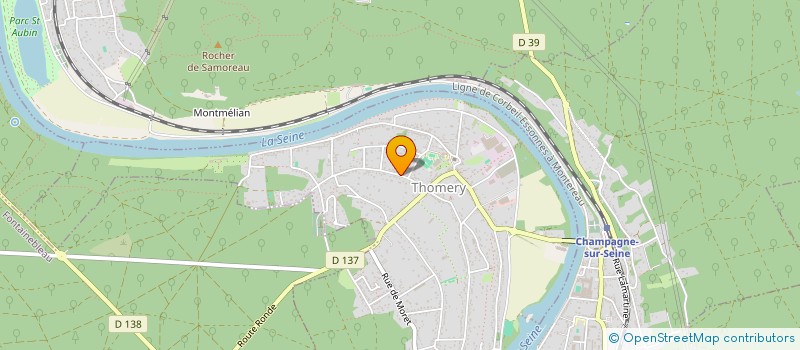 localisation de l'entreprise JAMENON  THOMERY