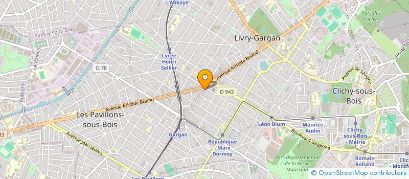 localisation de l'entreprise JAMES  LIVRY-GARGAN