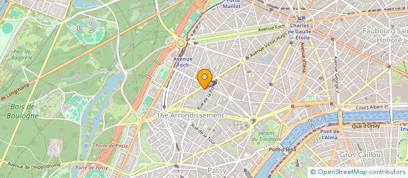 localisation de l'entreprise JAMES  PARIS