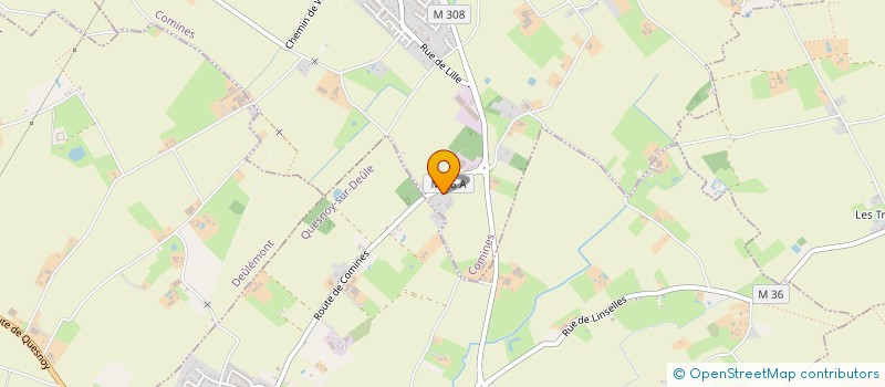 localisation de l'entreprise JAMES  COMINES