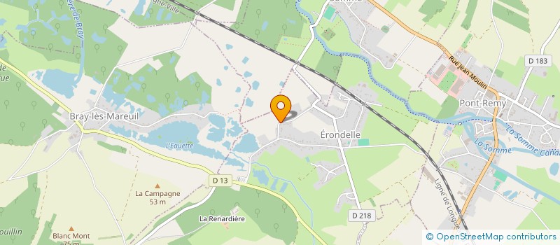 localisation de l'entreprise JAMES  ERONDELLE