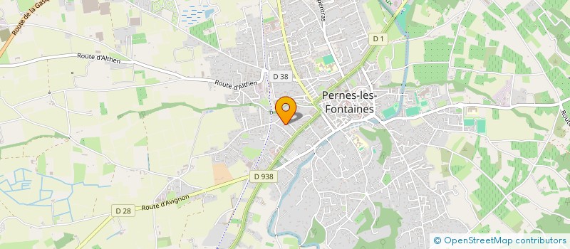 localisation de l'entreprise JAMES EVENT à PERNES-LES-FONTAINES