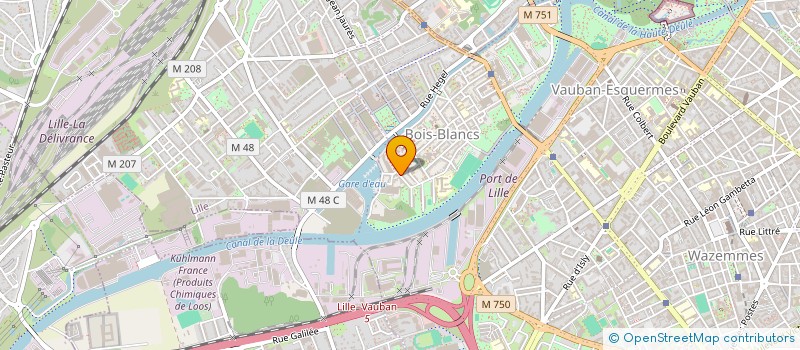 localisation de l'entreprise JAMES IMMO FRANCE à LILLE