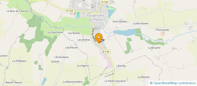 localisation de l'entreprise JAMES IMMO YE  FOUGEROLLES-DU-PLESSIS