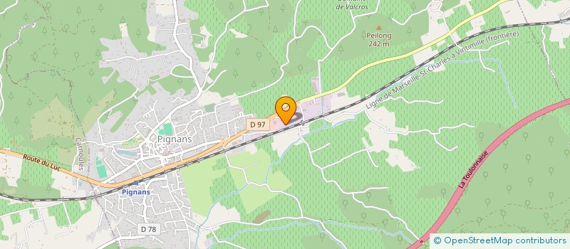 localisation de l'entreprise JAMES INVESTISSEMENTS  PIGNANS