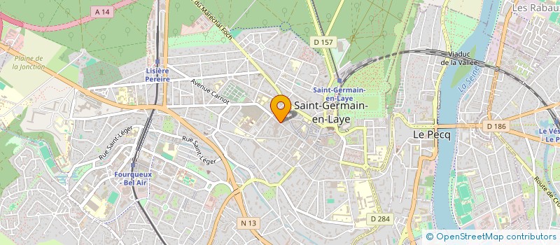 localisation de l'entreprise JAMES OPTIQUE à SAINT-GERMAIN-EN-LAYE