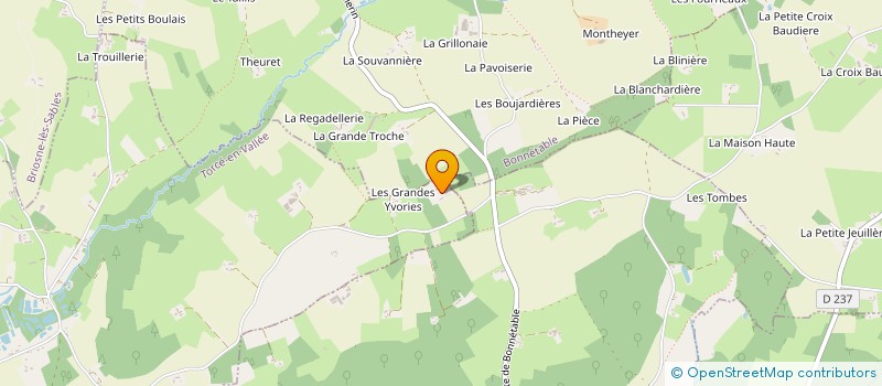 localisation de l'entreprise JAMES RENOVATION  TORCE-EN-VALLEE