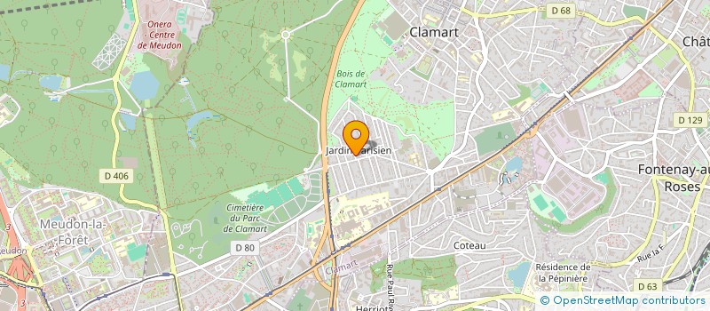 localisation de l'entreprise JAMES TRAITEUR à CLAMART