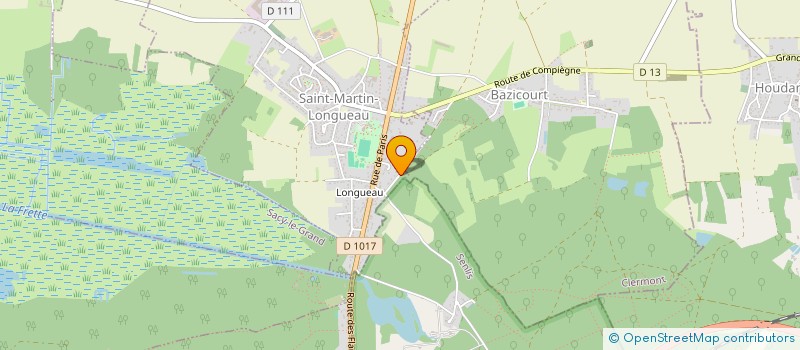 localisation de l'entreprise JAMES TRANS  SAINT-MARTIN-LONGUEAU