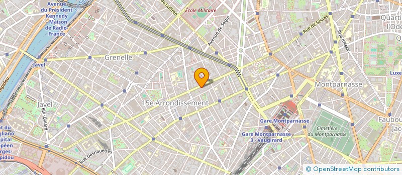 localisation de l'entreprise JAMET ALIMENTATION à PARIS