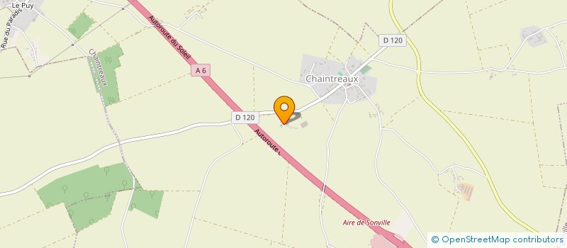 localisation de l'entreprise JAMET DISTRIBUTION  CHAINTREAUX