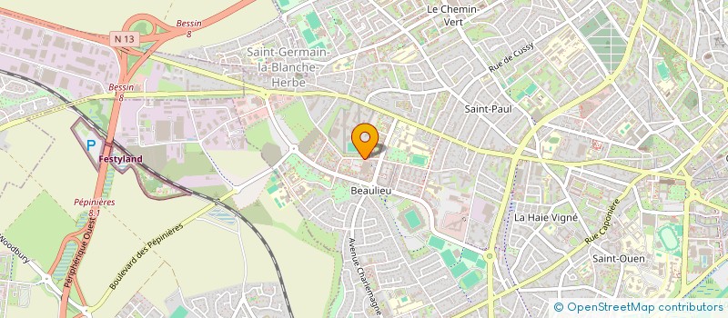 localisation de l'entreprise JAMET PATRIMOINE à CAEN