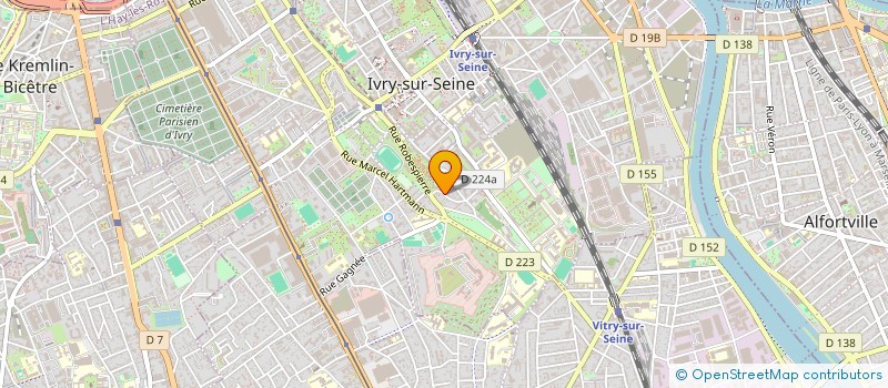 localisation de l'entreprise JAMGHILI à IVRY-SUR-SEINE