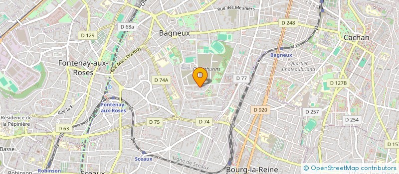 localisation de l'entreprise JAMHEXAGONE à BAGNEUX