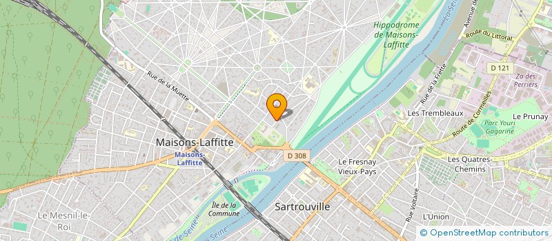 localisation de l'entreprise JAMI  MAISONS-LAFFITTE