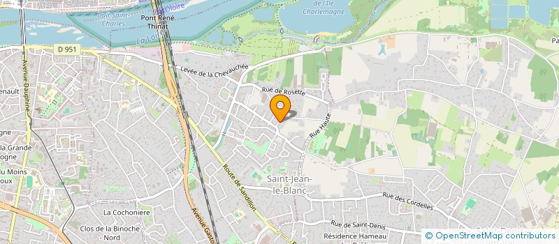 localisation de l'entreprise JAMI IMMO SCI  SAINT-JEAN-LE-BLANC