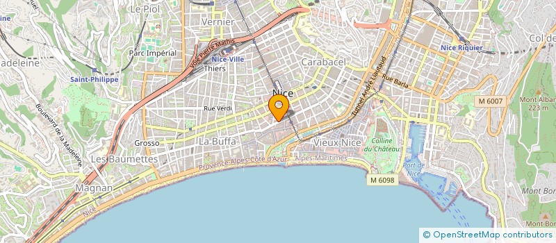 localisation de l'entreprise JAMIBEL à NICE