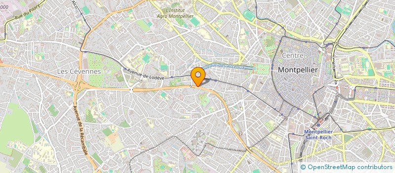 localisation de l'entreprise JAMIFA à MONTPELLIER