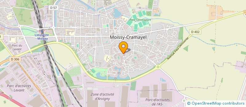 localisation de l'entreprise JAMII ASSOCIATION à MOISSY-CRAMAYEL