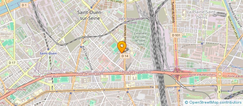 localisation de l'entreprise JAMIL BROKERAGE à SAINT-OUEN-SUR-SEINE