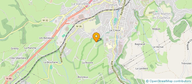 localisation de l'entreprise JAMIL IMMO  SAINT-CHAMOND