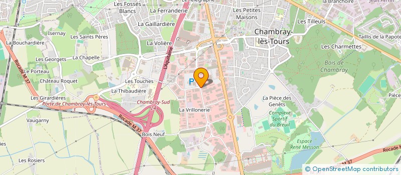 localisation de l'entreprise JAMIMMO  CHAMBRAY-LES-TOURS