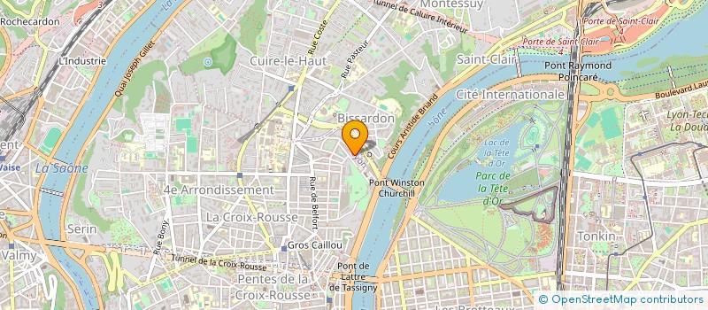 localisation de l'entreprise JAMINE à LYON