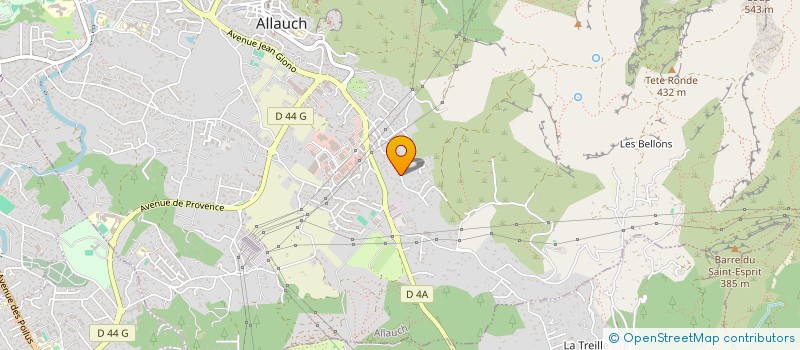 localisation de l'entreprise JAMJA à ALLAUCH