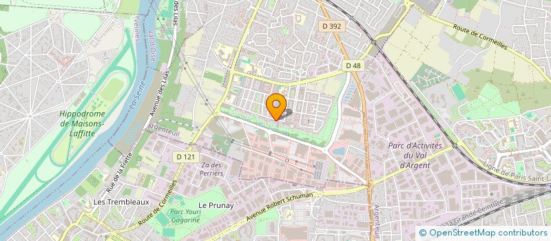 localisation de l'entreprise JAMKARI TRANSPORT ET LOGISTIQUE à CORMEILLES-EN-PARISIS