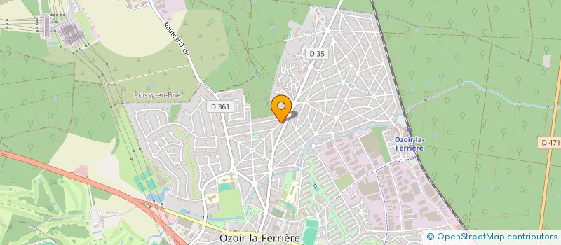localisation de l'entreprise JAML AUTO à OZOIR-LA-FERRIERE