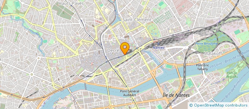 localisation de l'entreprise JAMLA à NANTES