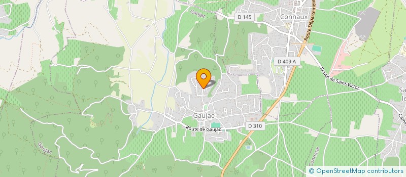 localisation de l'entreprise JAMM  GAUJAC