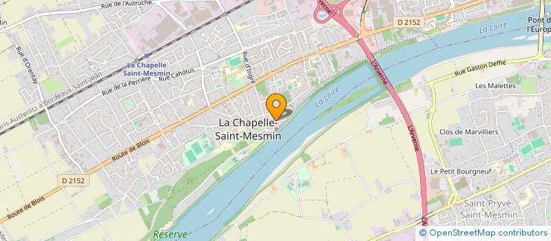 localisation de l'entreprise JAMM 47  LA CHAPELLE-SAINT-MESMIN