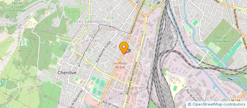 localisation de l'entreprise JAMM à CHENOVE