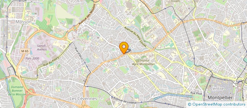 localisation de l'entreprise JAMM à MONTPELLIER