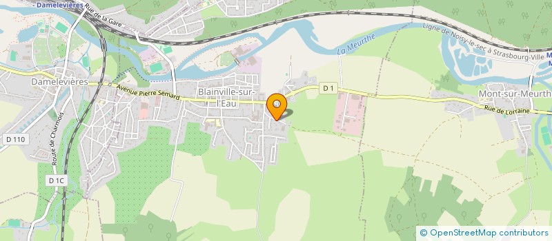 localisation de l'entreprise JAMM  BLAINVILLE-SUR-L'EAU